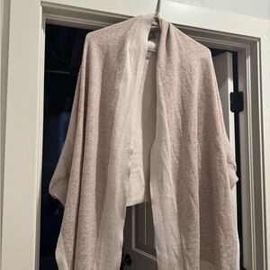 Soft Pink Shawl Wrap